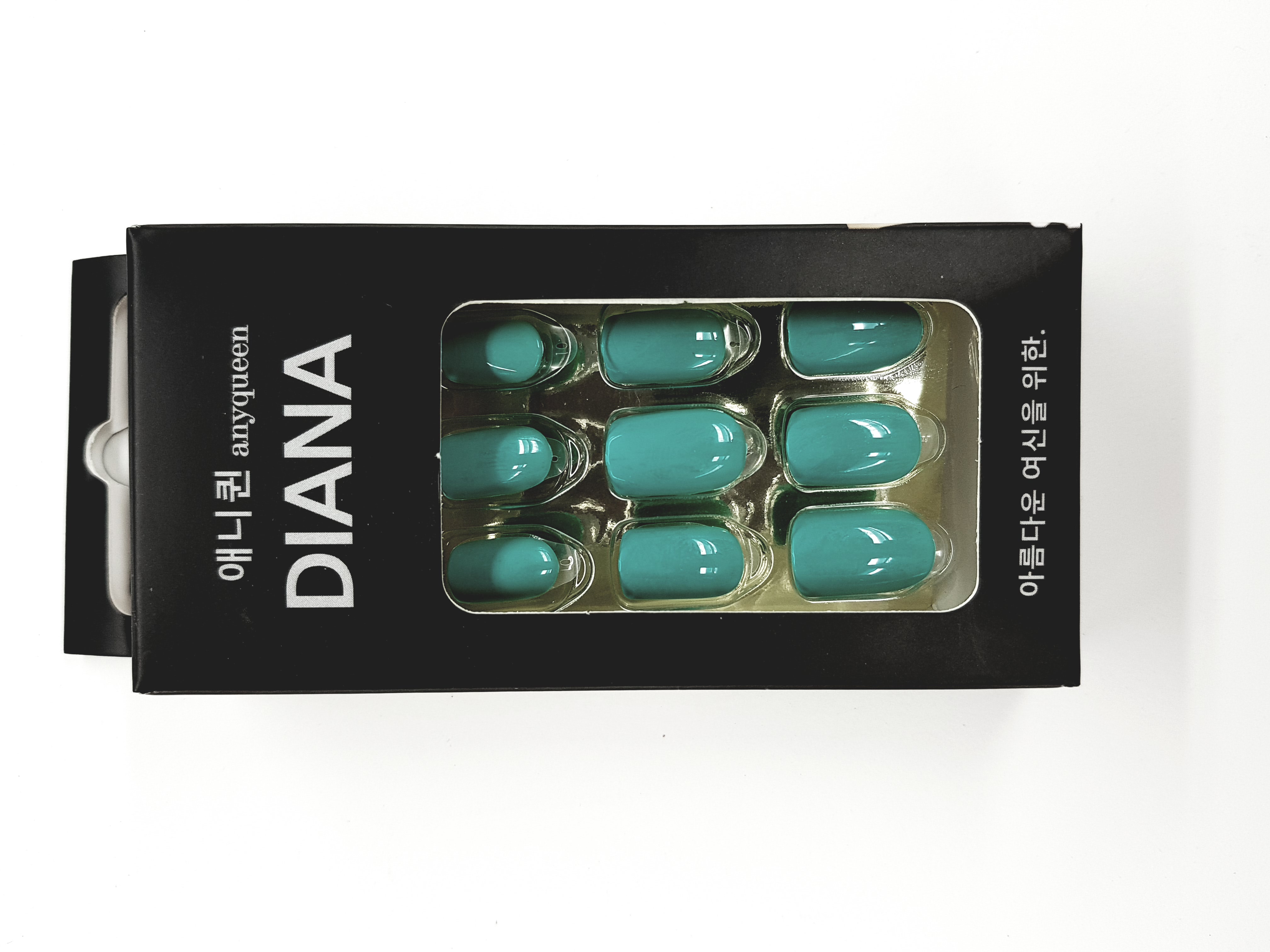 DIANA NAIL BLUE GREEN